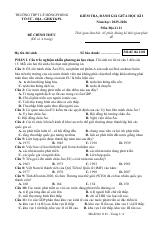 Đề thi Giữa kì 1 Địa lí 11 năm 2025-2026 trường THPT số 1 Lê Hồng Phong (Đắk Lắk)